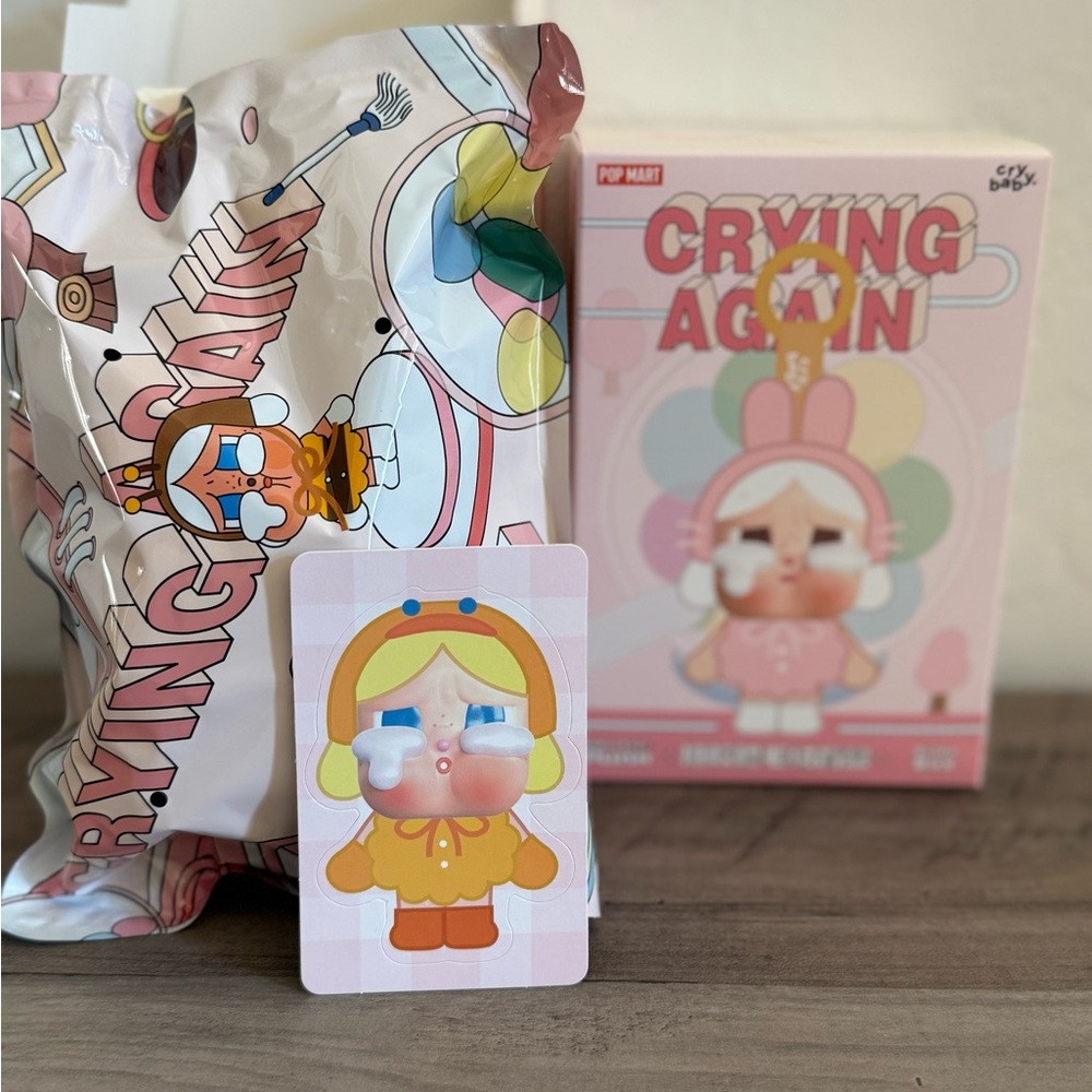 CRYBABY Crying Again Series-Vinyl Face
Plush Blind Box - DUCK YOU